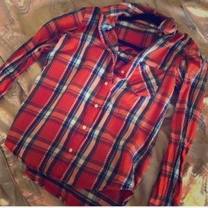 Uniqlo plaid shirt